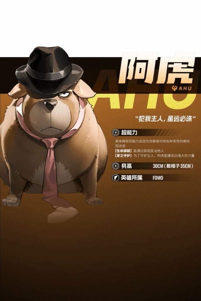 Thiết lập nhân vật A Hổ - Thư Viện Anime